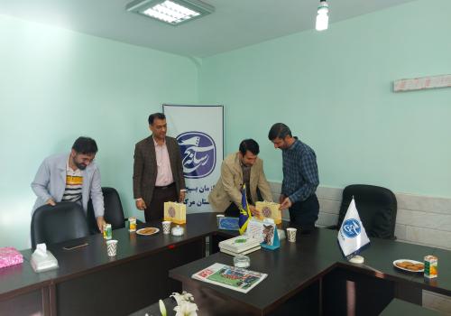 دیدار مسئول سازمان بسیج رسانه استان مرکزی با مدیرکل جدید سازمان صدا و سیمای استان